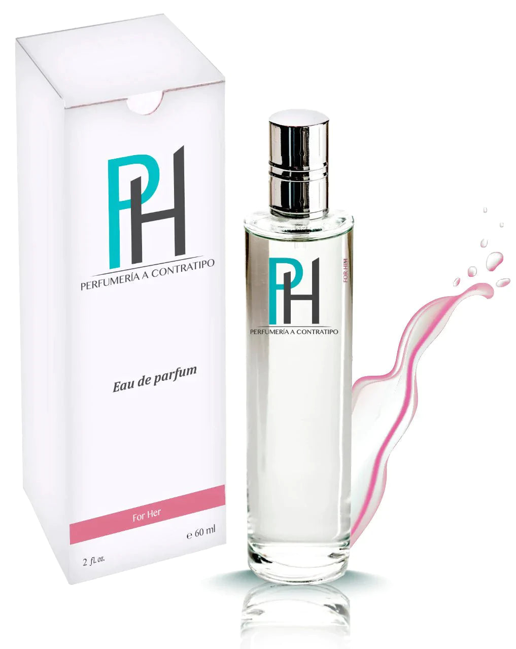 Perfume 212 Vip Rose De 60 ml - PH Perfumería a Contratipo